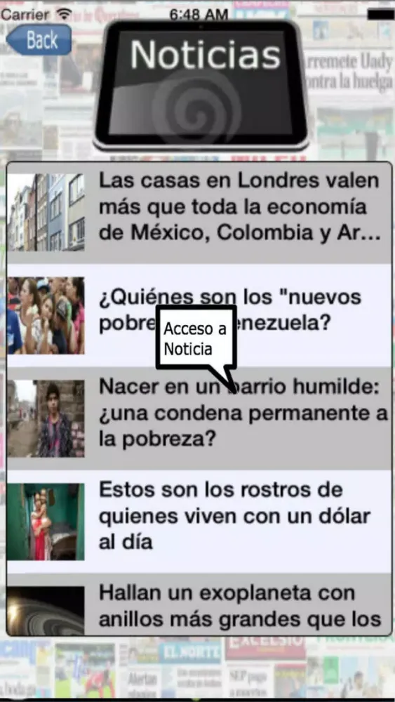 Entre Noticias Mexico سکرین شاٹس