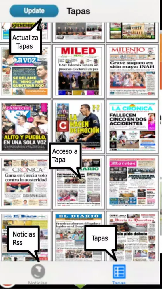 Entre Noticias Mexico سکرین شاٹس