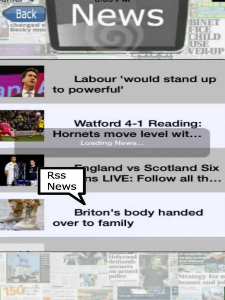 News UK iPad  スクリーンショット