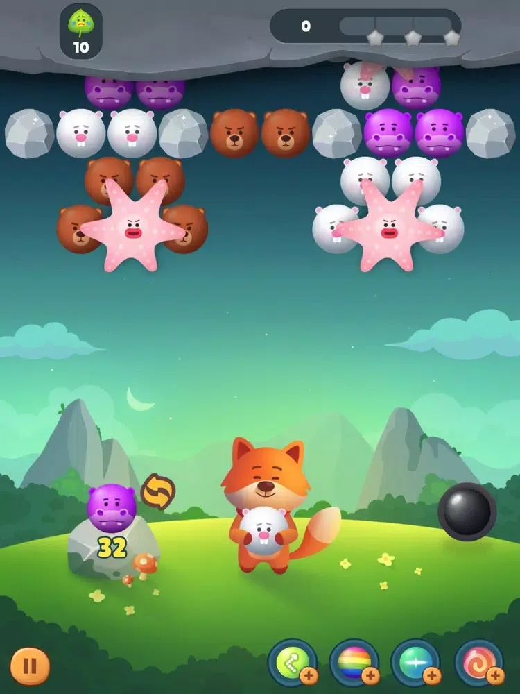 Capturas de pantalla de Fox Blaster - Bubble Shooter iPad 