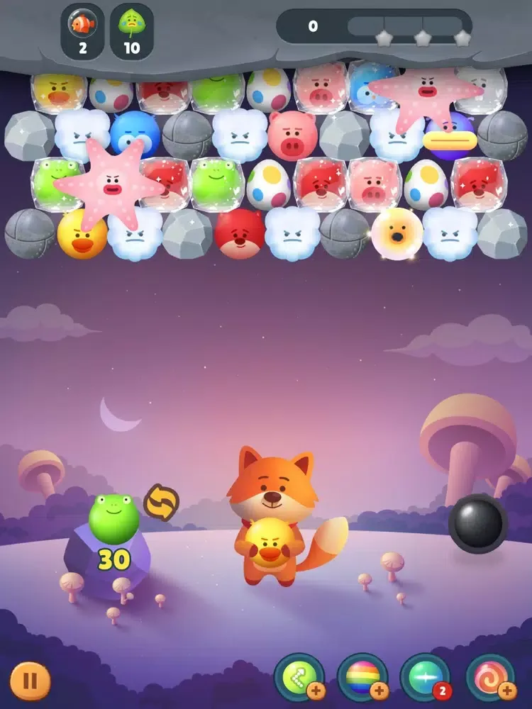 Capturas de pantalla de Fox Blaster - Bubble Shooter iPad 