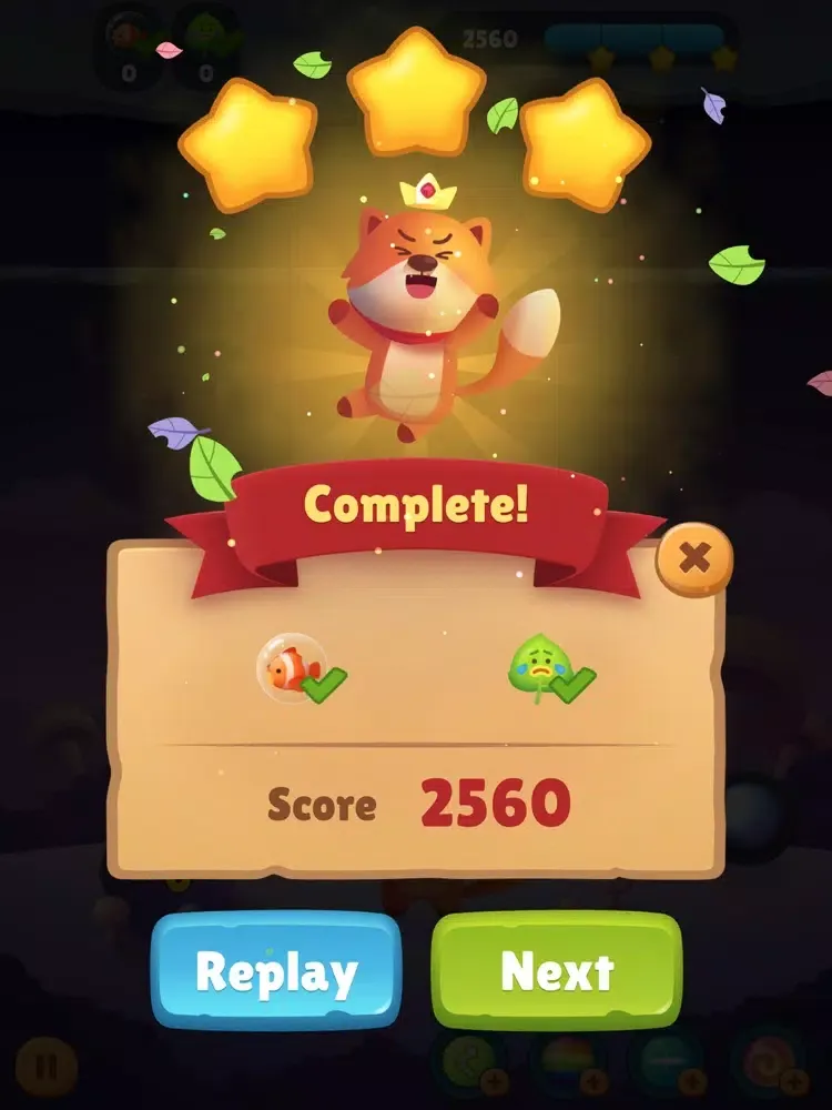 Capturas de pantalla de Fox Blaster - Bubble Shooter iPad 