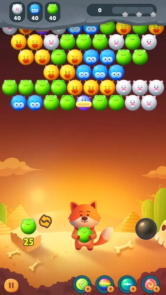 Capturas de pantalla de Fox Blaster - Bubble Shooter