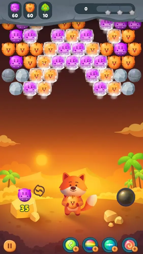 Capturas de pantalla de Fox Blaster - Bubble Shooter
