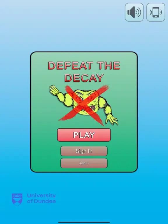 Defeat The Decay iPad  स्क्रीनशॉट