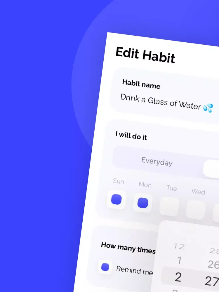 تصاویر Habit & Routine Daily Tracker iPad 