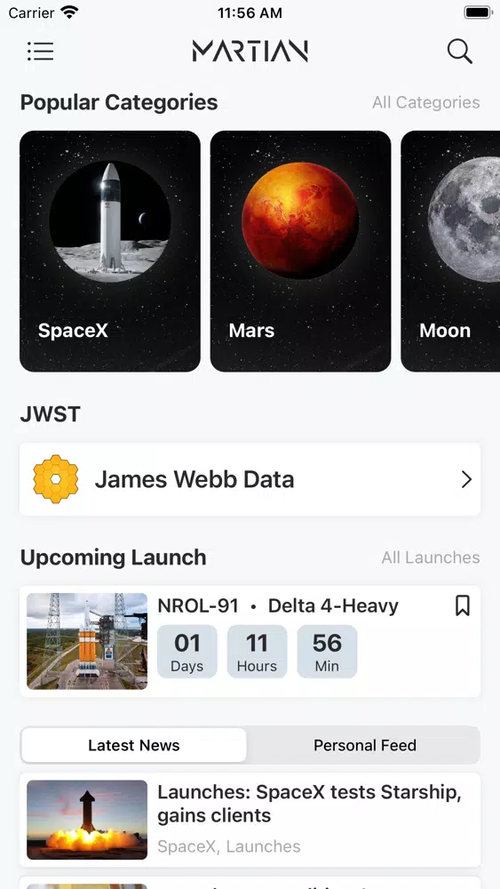 صور Martian: Space Launch Schedule