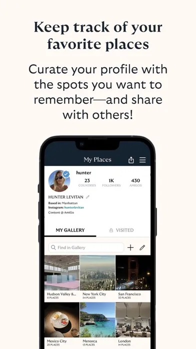 ภาพหน้าจอของ AmiGo Travel: Tips & Guides