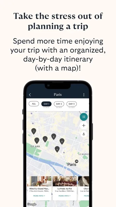 ภาพหน้าจอของ AmiGo Travel: Tips & Guides