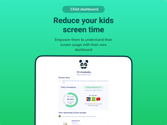 Screenshot di Screen Time: Parental Control iPad 