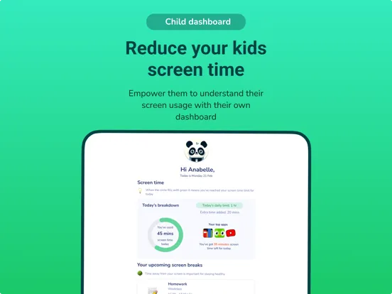 Zrzuty ekranu Screen Time: Parental Control iPad 