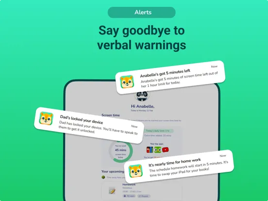 Zrzuty ekranu Screen Time: Parental Control iPad 