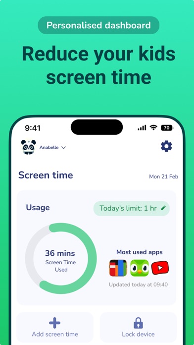 Screenshot di Screen Time: Parental Control