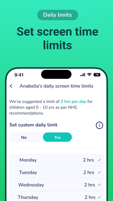 Screenshot di Screen Time: Parental Control