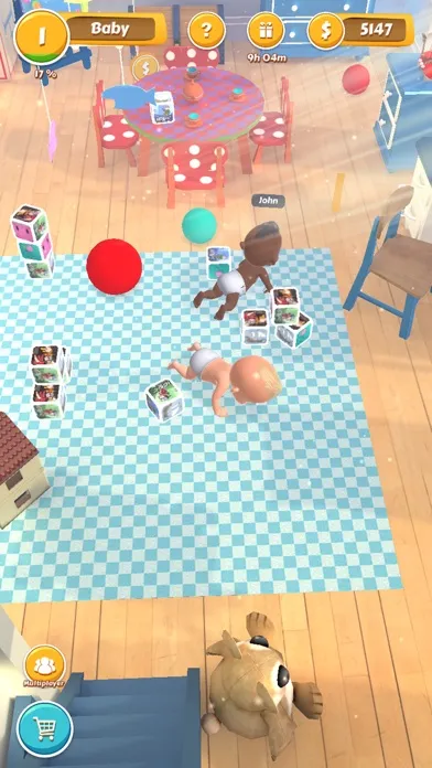 Tangkapan layar My Baby: Multiplayer Room