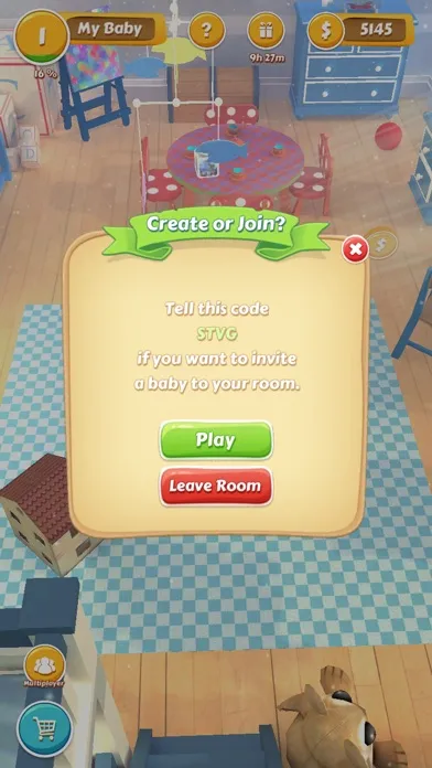 Tangkapan layar My Baby: Multiplayer Room