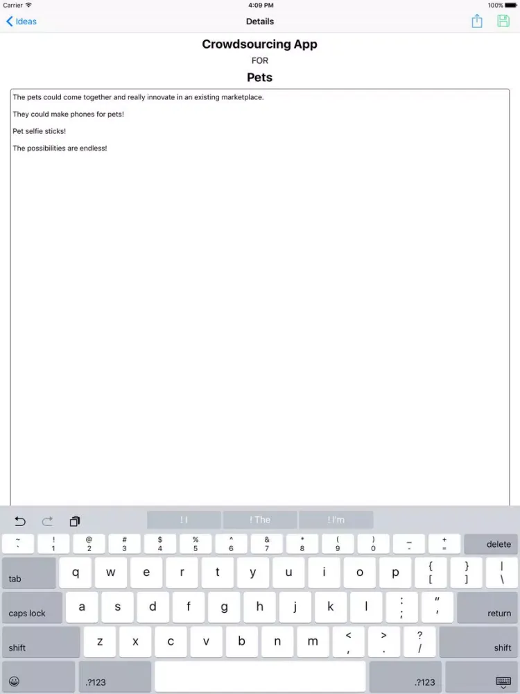 Скриншоты This For That - Startup Idea Generator iPad 