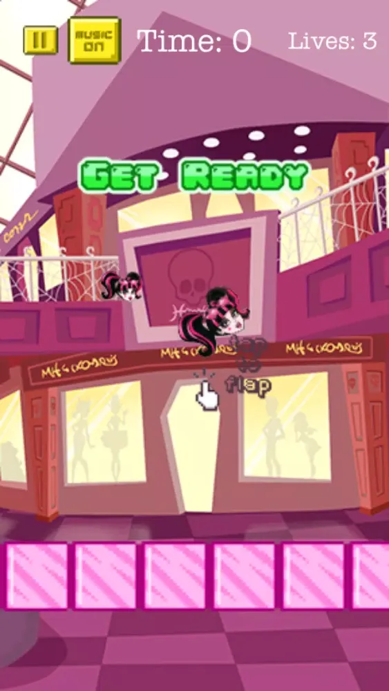 Flappy Draculaura: Monster High Edition स्क्रीनशॉट