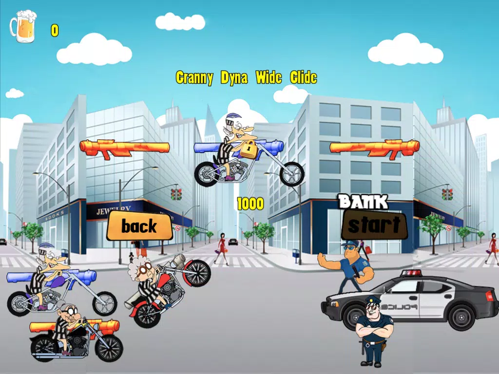 Tangkapan layar Smash Gangster Granny: Bandits Prison Escape iPad 