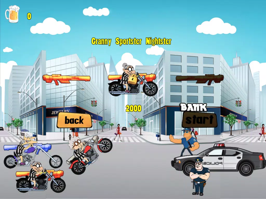 Tangkapan layar Smash Gangster Granny: Bandits Prison Escape iPad 