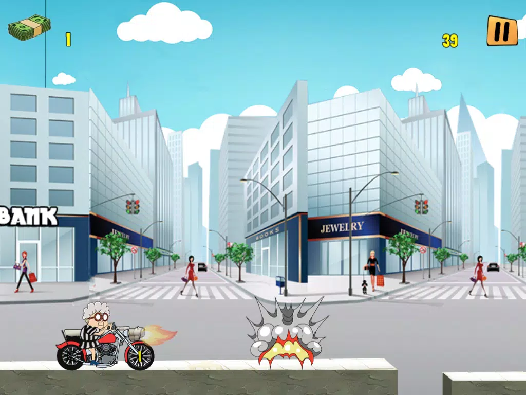 Tangkapan layar Smash Gangster Granny: Bandits Prison Escape iPad 
