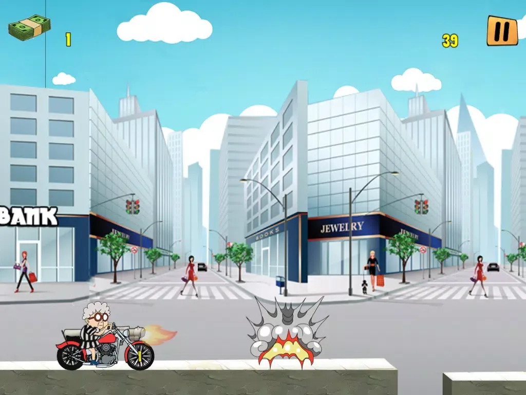 Smash Gangster Granny: Bandits Prison Escape iPad 应用截图
