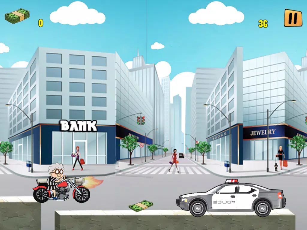 Tangkapan layar Smash Gangster Granny: Bandits Prison Escape iPad 