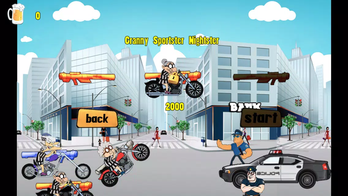 Tangkapan layar Smash Gangster Granny: Bandits Prison Escape