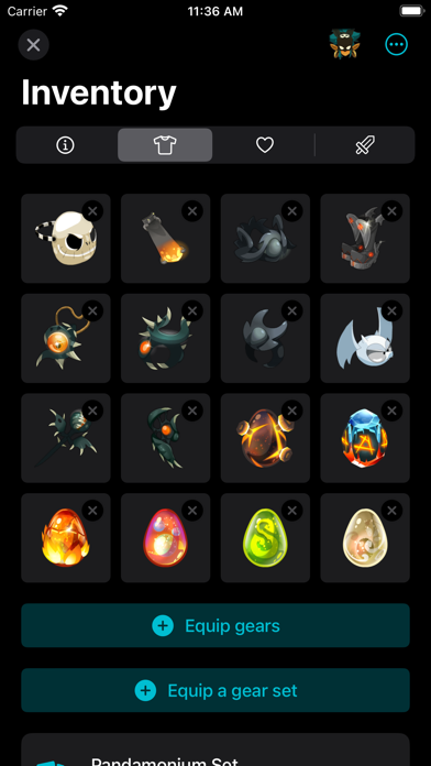 Скриншоты DofaRox: Dofus Build Planner