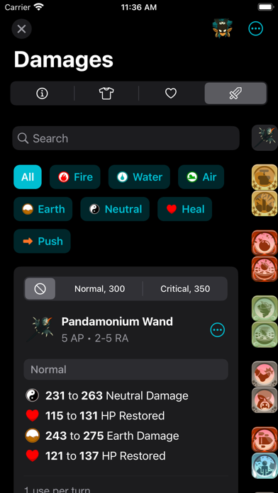 Скриншоты DofaRox: Dofus Build Planner