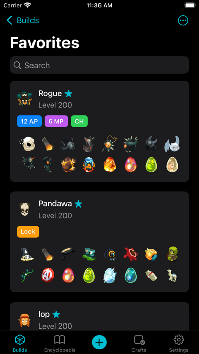 Скриншоты DofaRox: Dofus Build Planner