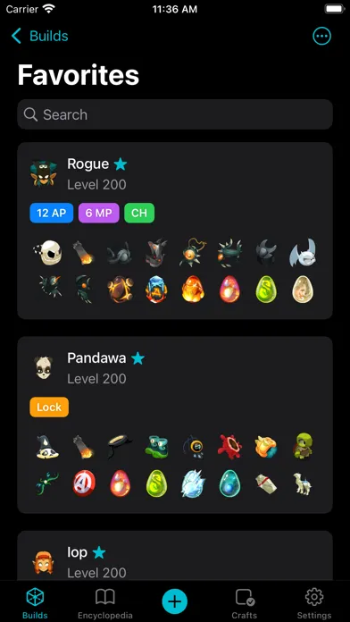 DofaRox: Dofus Build Planner 스크린샷