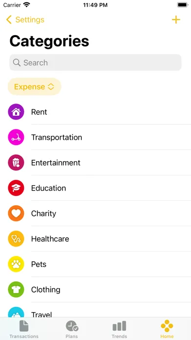 Meowney : Expense Tracker स्क्रीनशॉट