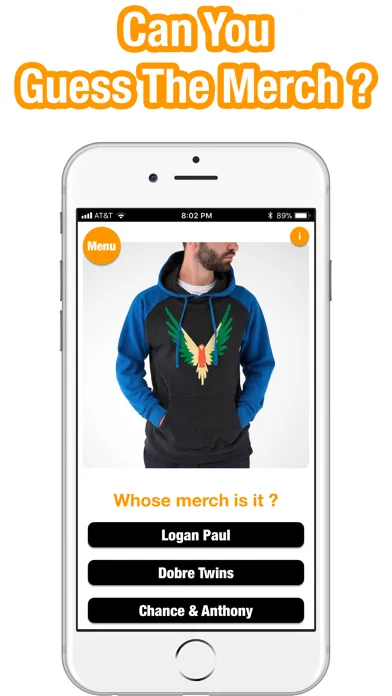 Capturas de pantalla de Guess The Merch - YouTuber