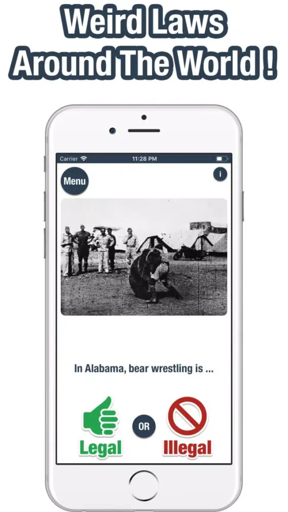 Weird Laws Challenge Screenshots