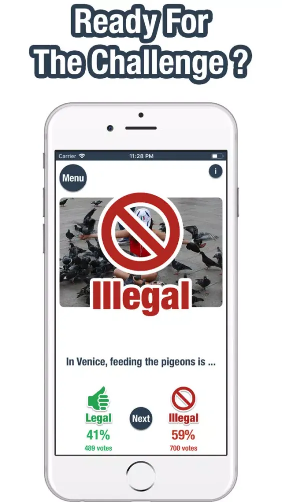 Weird Laws Challenge Screenshots