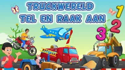 Dutch Trucks World Learn to Count in Dutch Language for Kids Screenshots