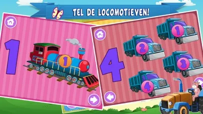 Dutch Trucks World Learn to Count in Dutch Language for Kids Screenshots