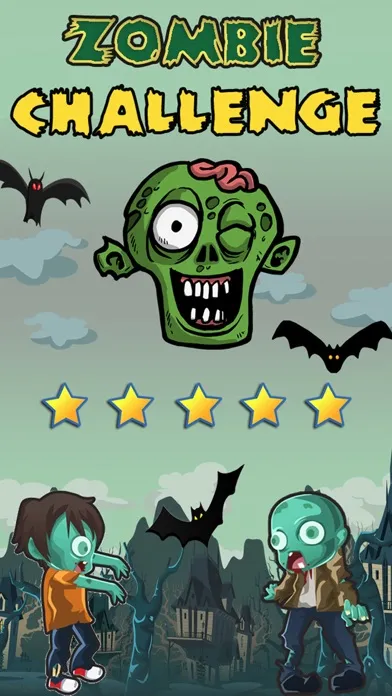 Zombies vs Bats - Rock Climbing Game স্ক্রিনশট