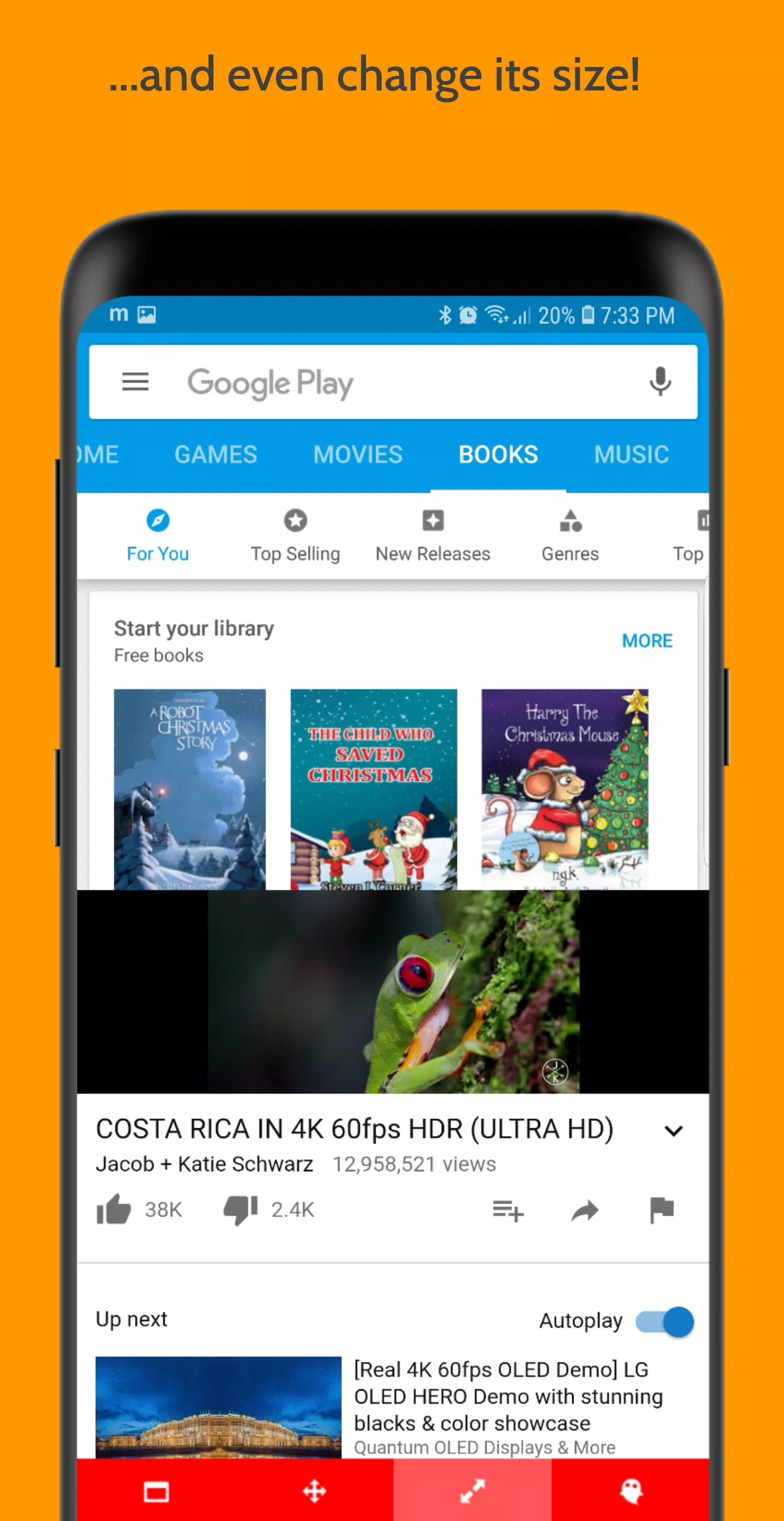 Minimizer for YouTube Classic Screenshots