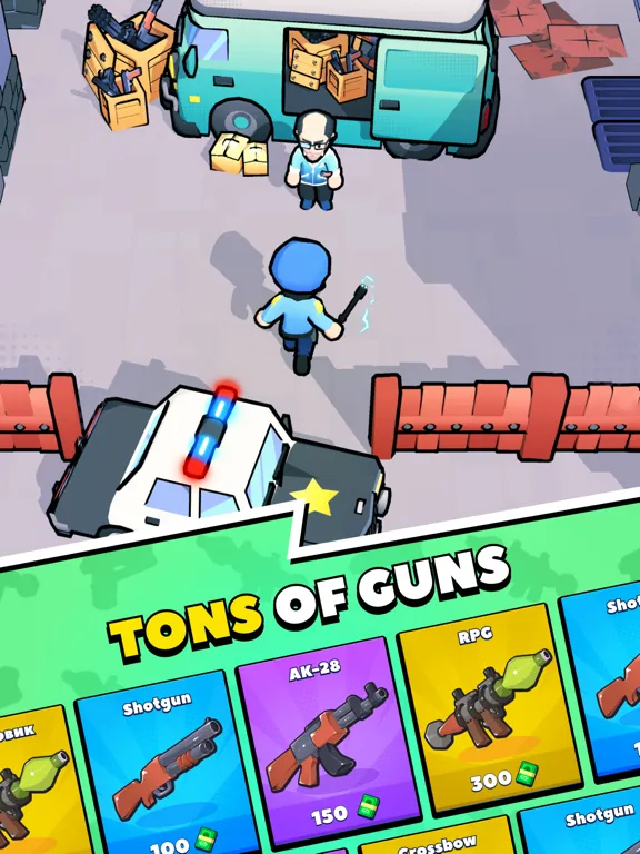 Cop Raid: stealth police iPad  Screenshots