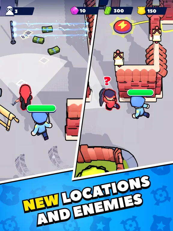 Cop Raid: stealth police iPad  Screenshots