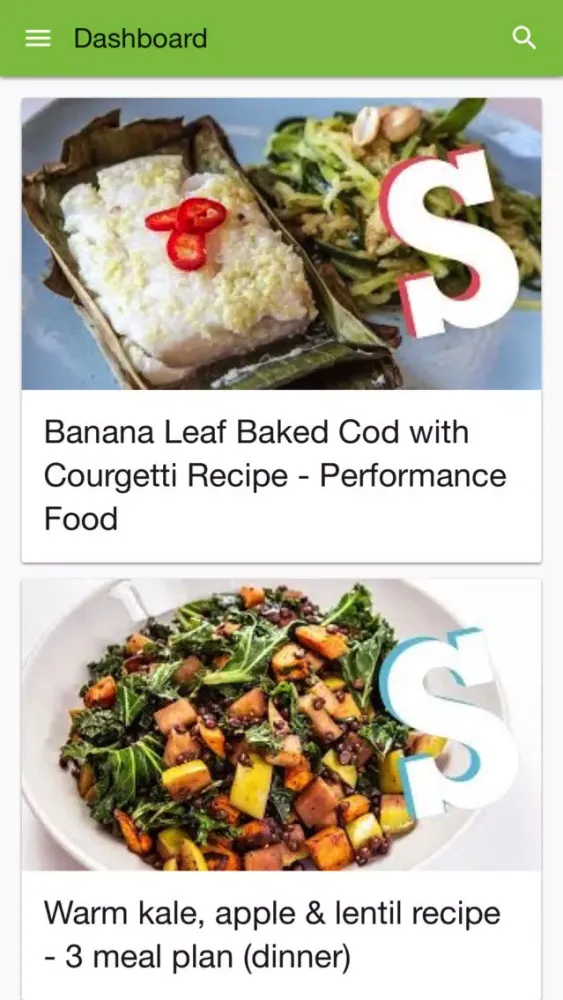 Скриншоты Video healthy recipes for weight loss - cookbook