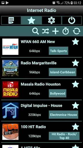 Radio Online PRO ManyFM应用截图