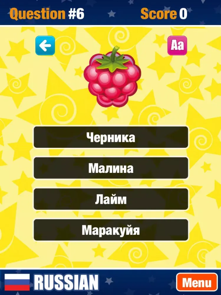 Tangkapan skrin Learn Russian Game iPad 