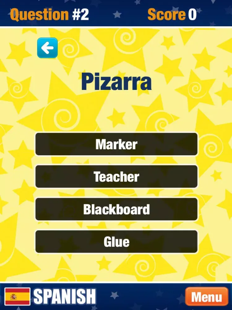 Tangkapan layar Learn Spanish Game iPad 