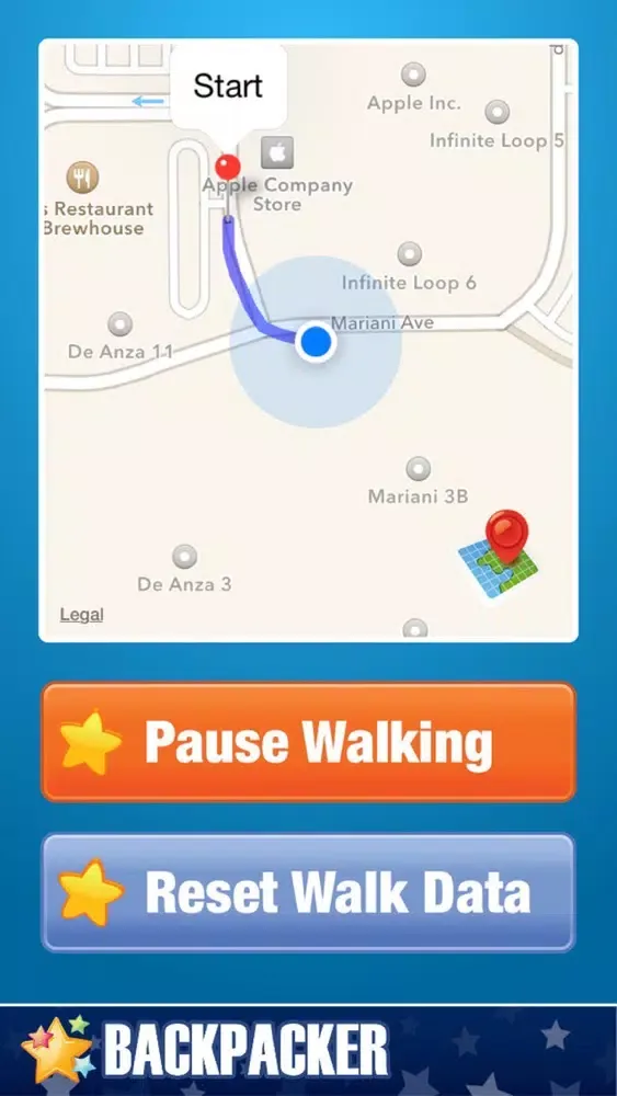 صور Backpacker App.