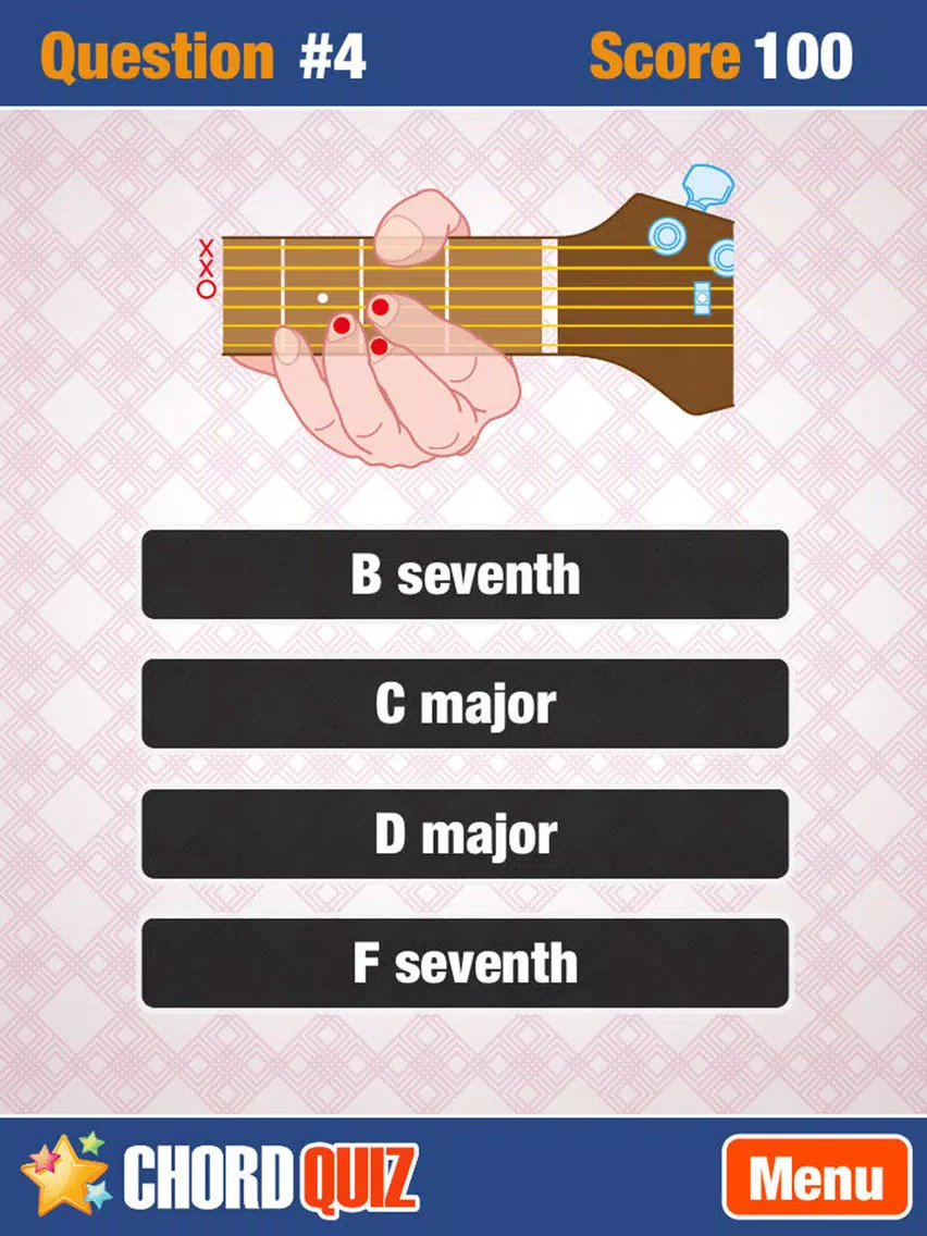Guitar Chords Game iPad  스크린샷