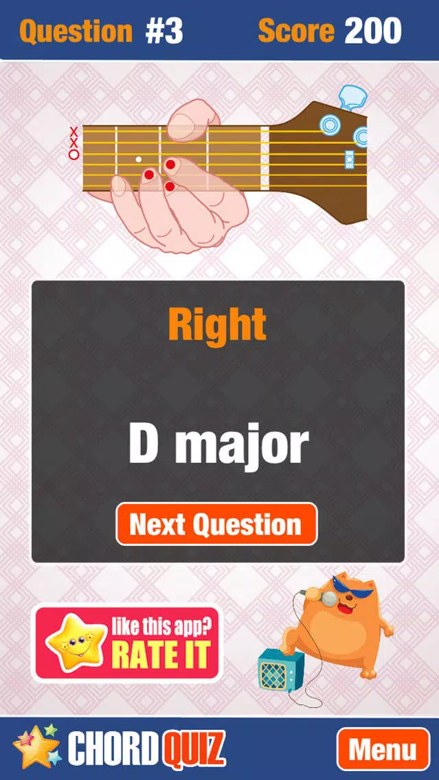 Guitar Chords Game 스크린샷