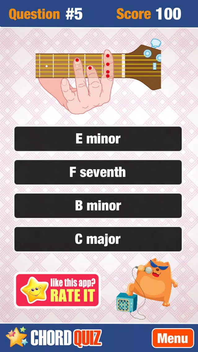 Guitar Chords Game 스크린샷
